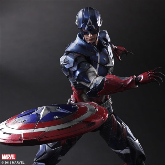 Mua bán PLAY ARTS KAI CAPTAIN AMERICAN FAKE